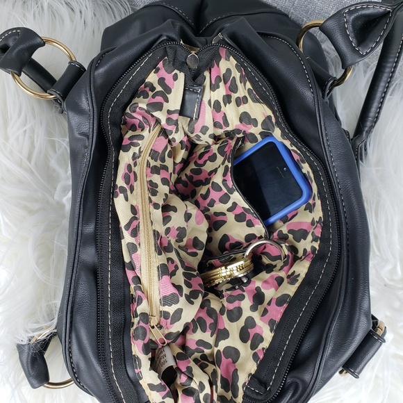 Black Purse/Bag with Bow - Picture 2 of 6